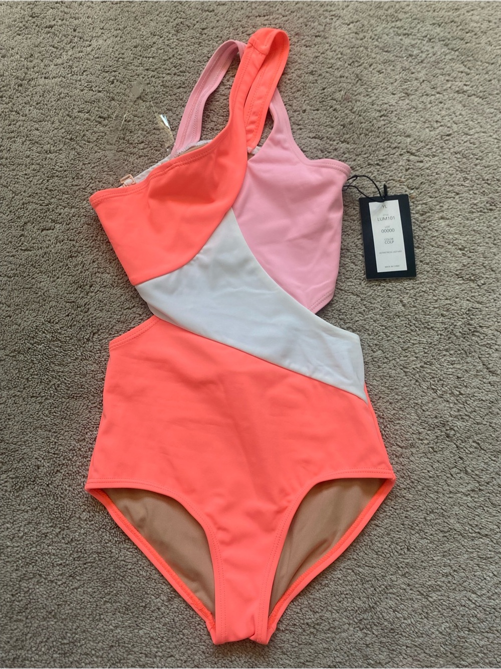 Lumi YL Colorblock Leotard NEW